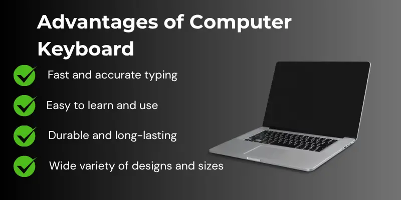 advantages of computer keyboard