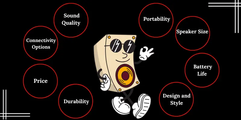 features of speakers