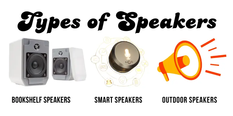 types of speakers 